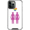 Pink Pride iPhone 13 Pro Max Clear Case